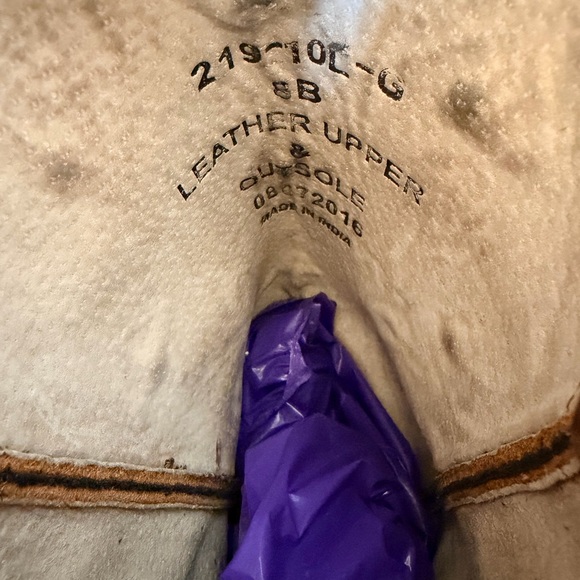 Gypsy Rose Texas Rhinestone Embellished Brown Leather Western Cowboy Boots - Picture 9 of 10